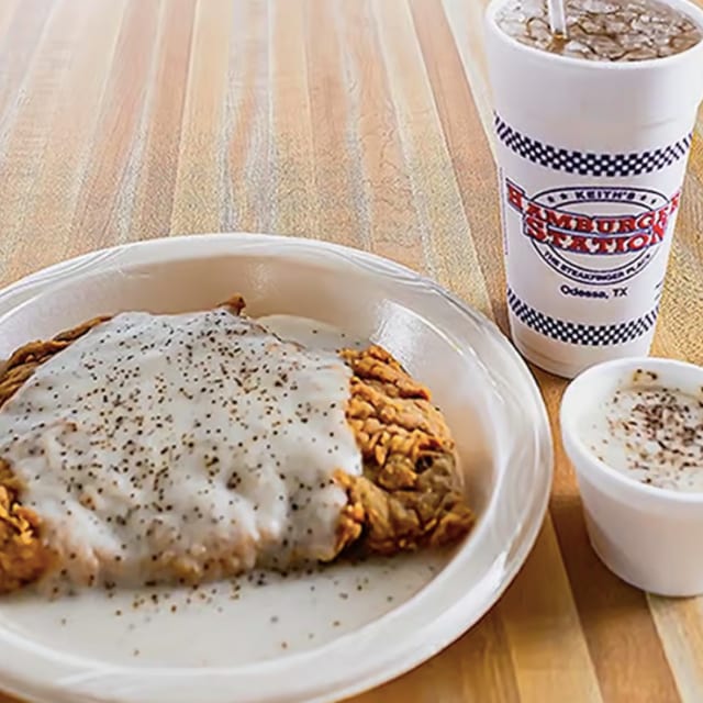 Chicken Fried Steak Dinner.